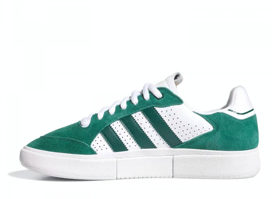 Adidas Skateboarding Tyshawn Low Collegiate Green / Collegiate Green / Cloud White JQ1138 - ADIDAS Originals