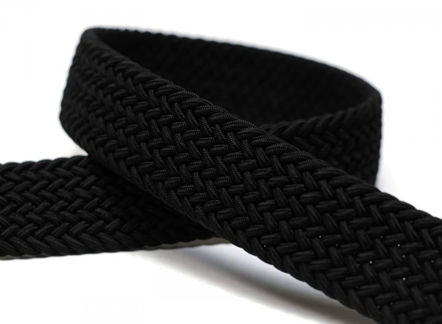 Anderson Woven Elastic Belt Black - Andersons