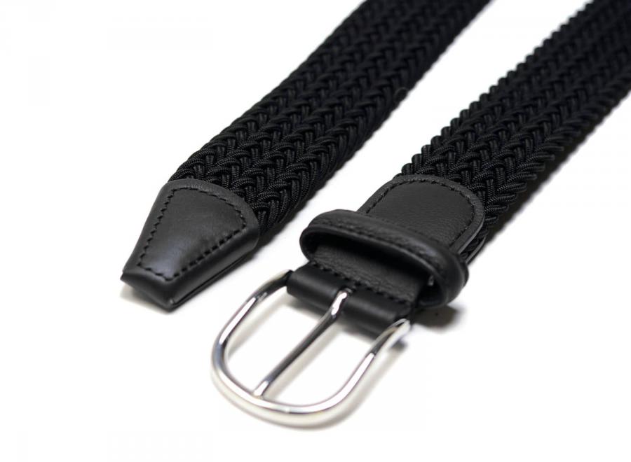Anderson Woven Elastic Belt Black - Andersons