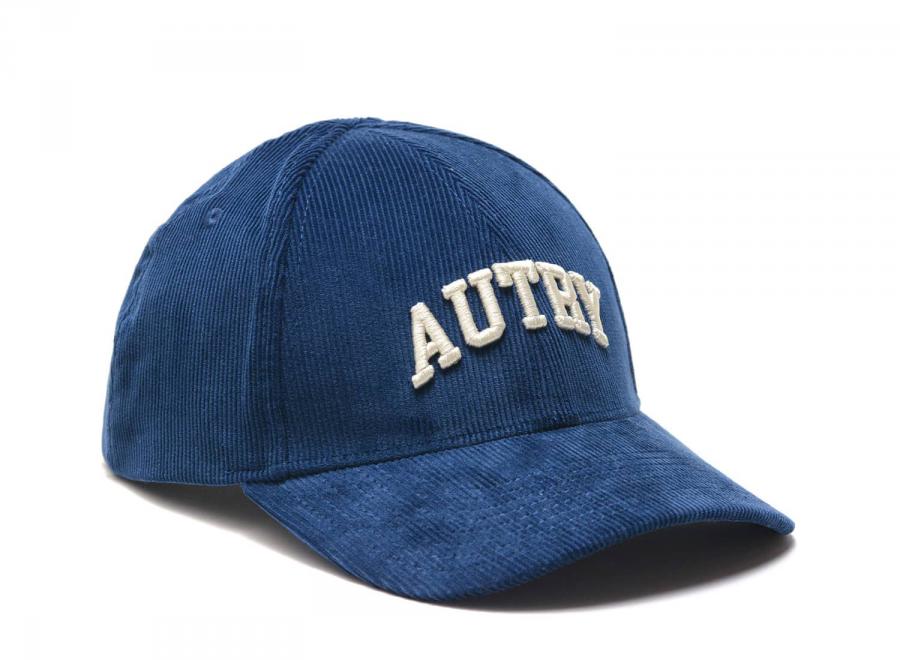 Autry Baseball Velvet Cap Blue - Autry