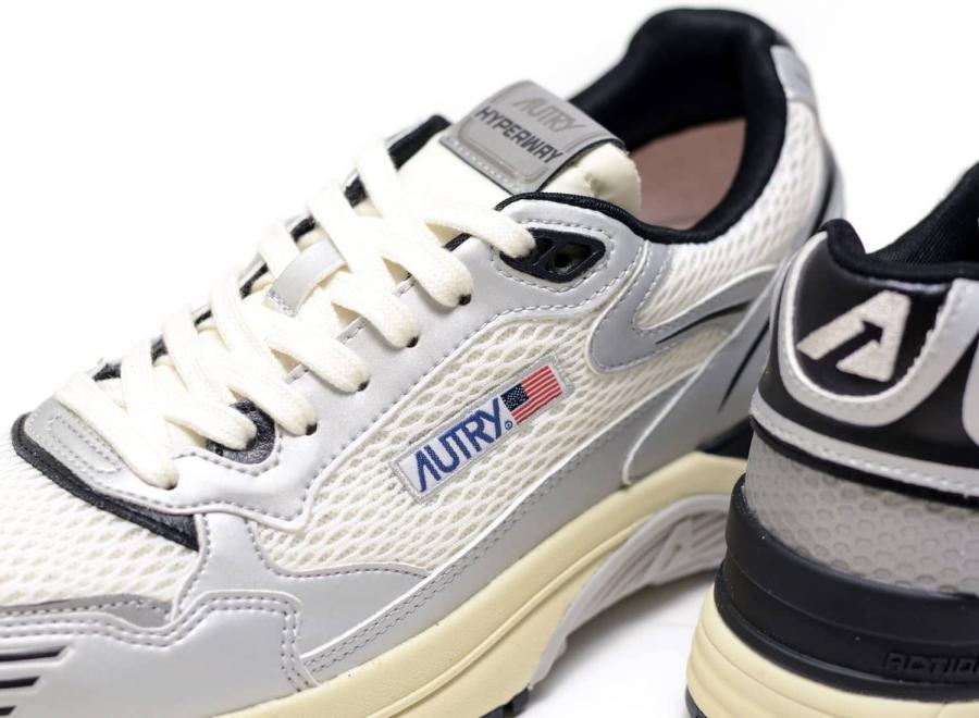 Autry Hyperway Low MV03 Mesh Silver / Black - Autry