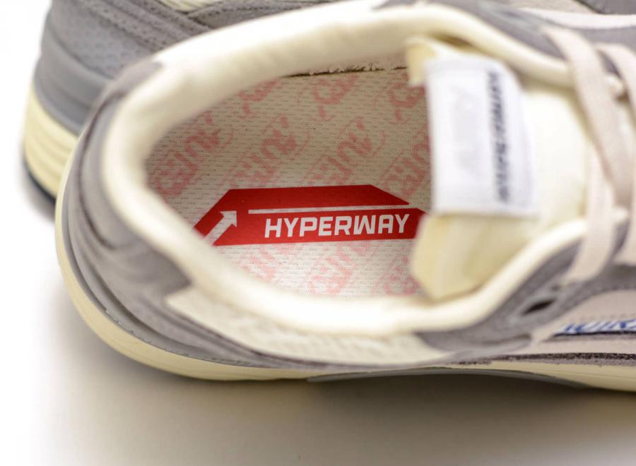 Autry Hyperway Low SA05 Suede / Mesh Plumb / Silver - Autry
