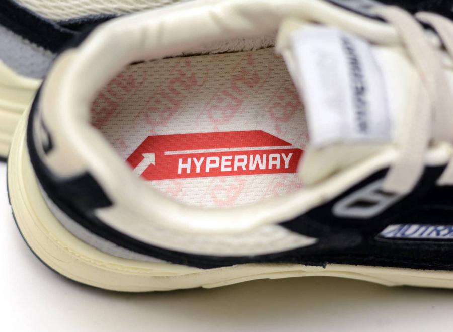 Autry Hyperway Low UM23 Suede / Mesh Black / Silver - Autry