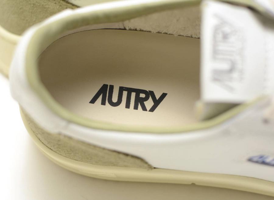 Autry Medalist Low FT06 Soft Leather / Suede White / Grey - Autry