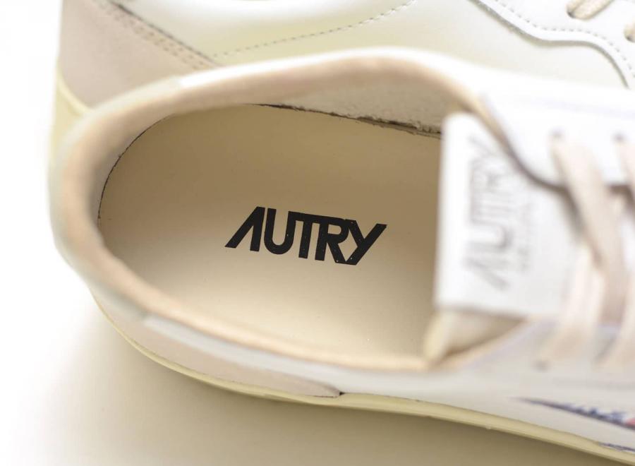 Autry Medalist Low LS14 Leather / Suede White / Pelican - Autry