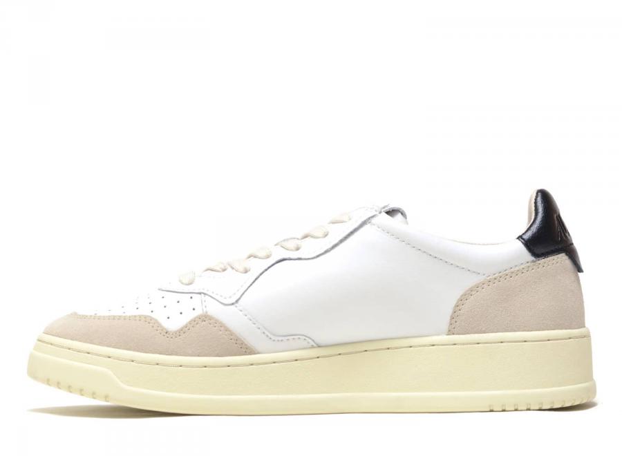 Autry Medalist Low LS21 Suede White / Black - Autry