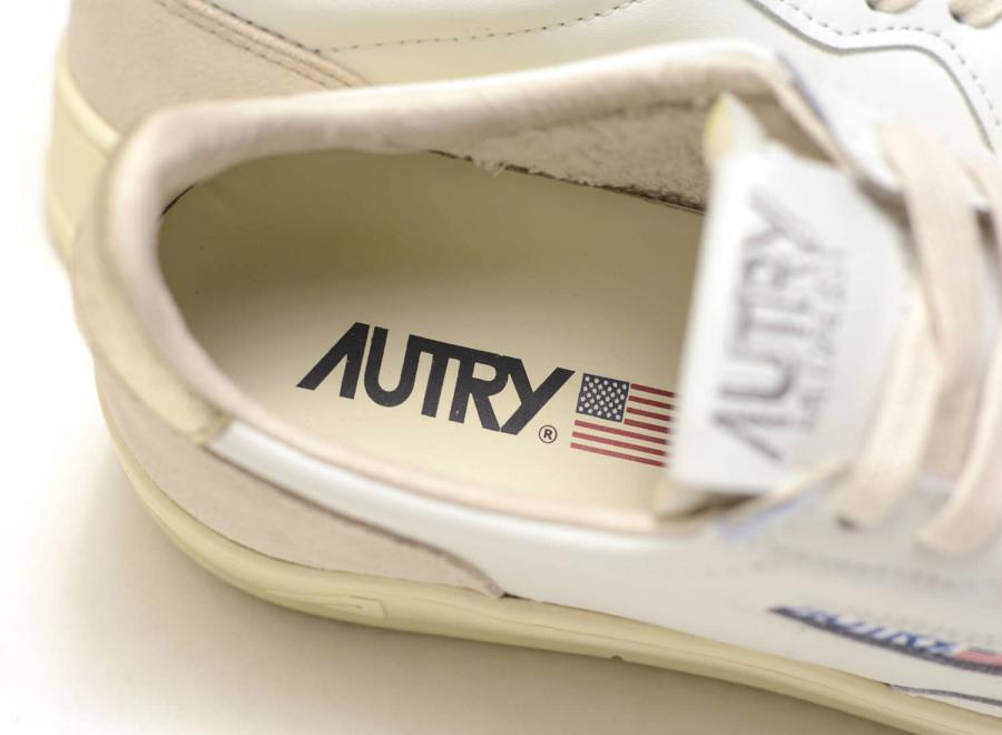 Autry Medalist Low LS75 Suede White / Gold - Autry
