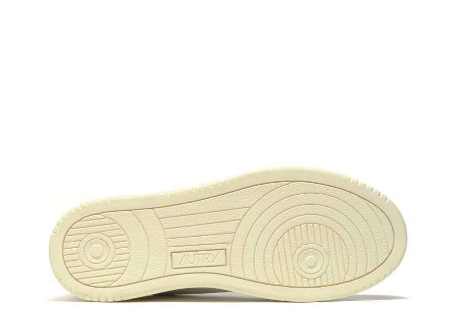 Autry Medalist Low PK01 Leather Sparked White / Grey - Autry