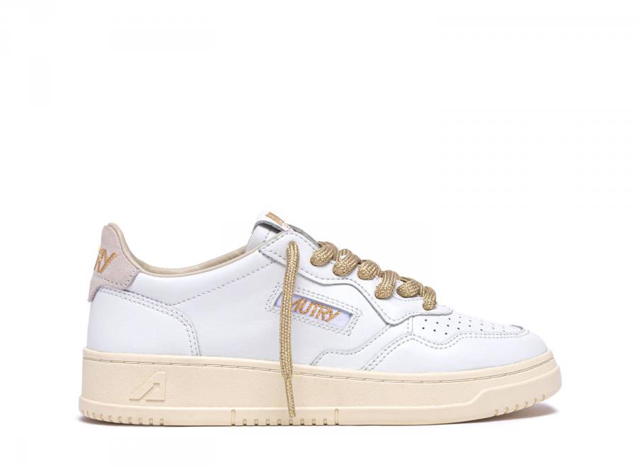 Autry Medalist Low SW01 Leather / Swoll White / White - Autry
