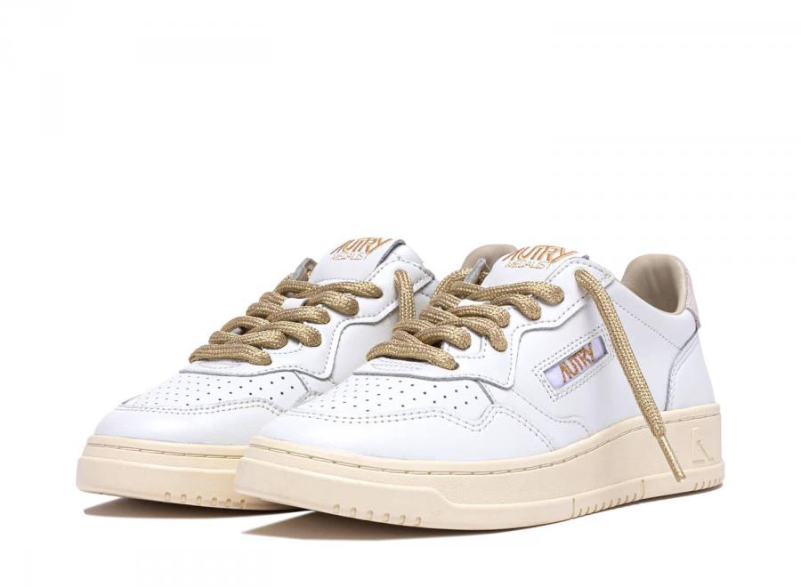 Autry Medalist Low SW01 Leather / Swoll White / White - Autry