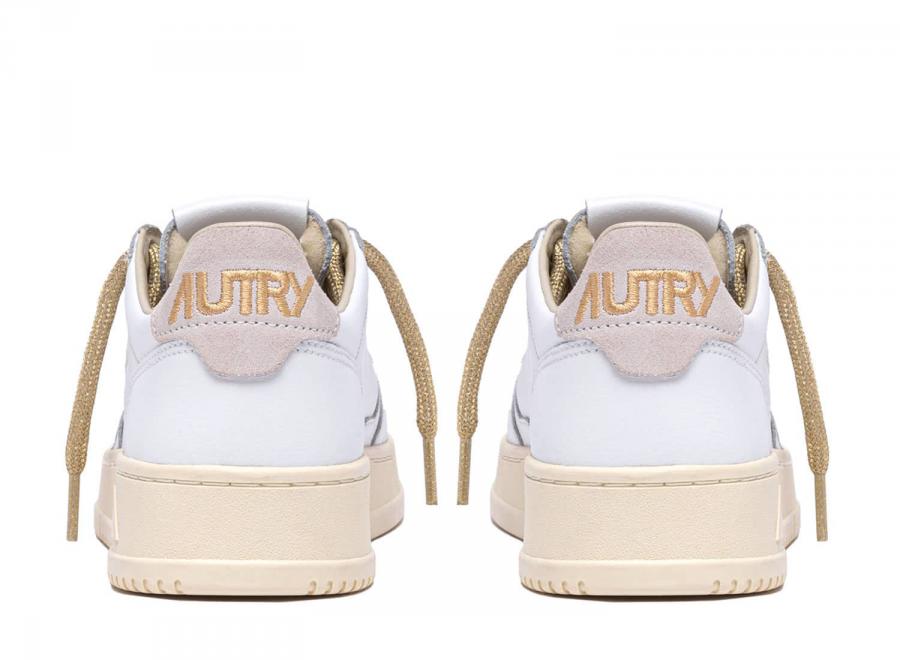Autry Medalist Low SW01 Leather / Swoll White / White - Autry