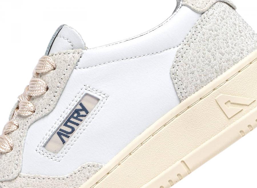 Autry Medalist Low TA01 Leather Stars White / White - Autry
