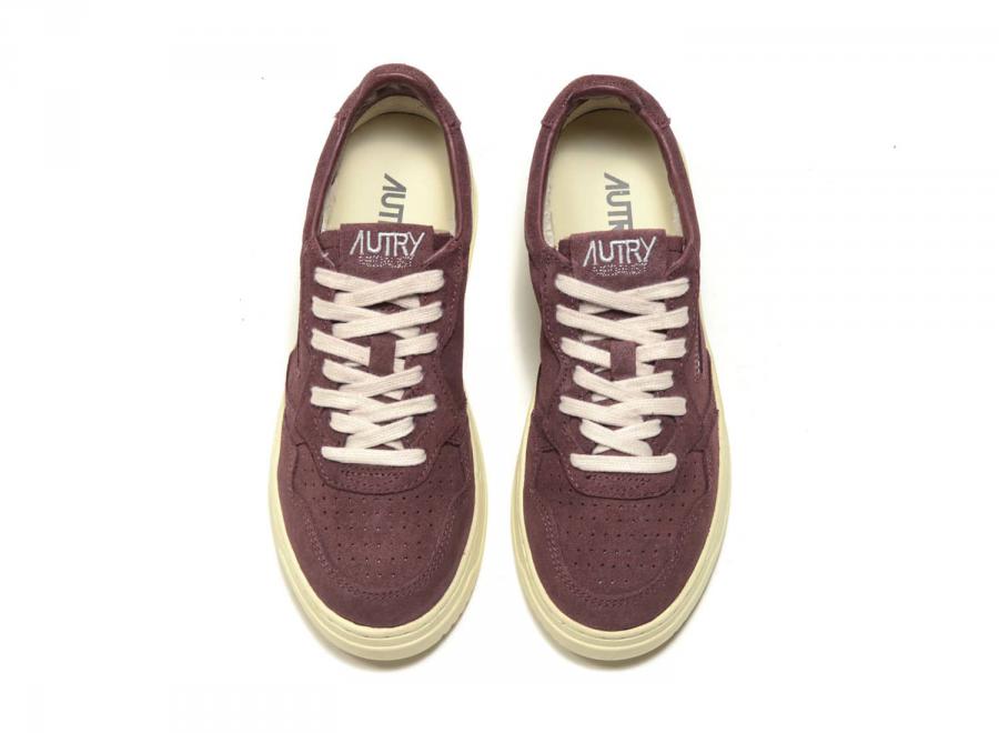 Autry Medalist Low UW01 Suede Edel / Chianti - Autry
