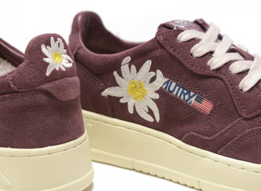 Autry Medalist Low UW01 Suede Edel / Chianti - Autry
