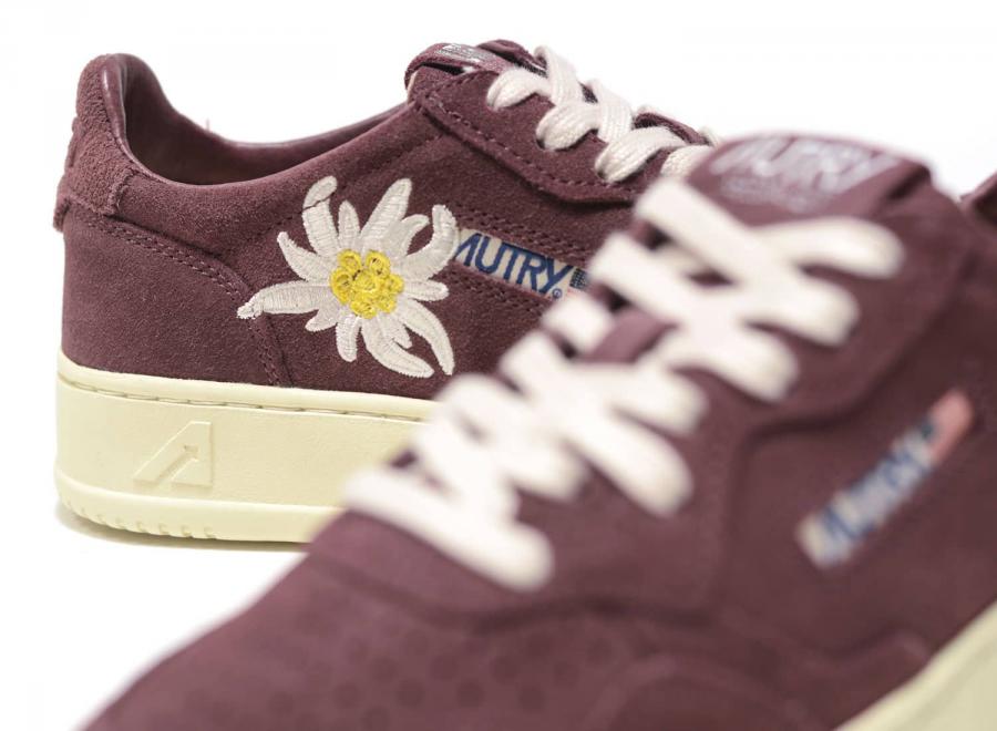 Autry Medalist Low UW01 Suede Edel / Chianti - Autry