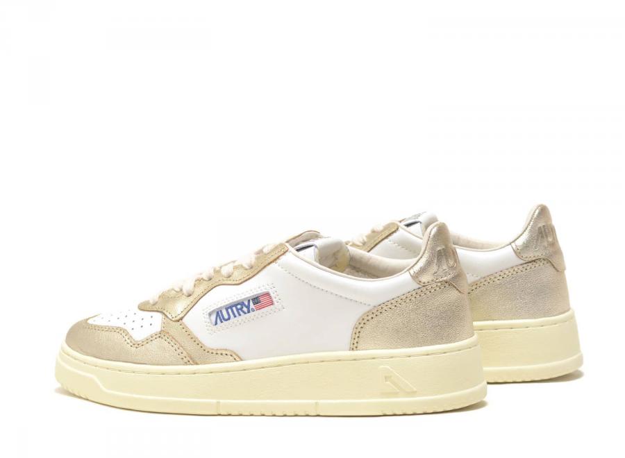 Autry Medalist Low WB16 Leather White / Platinum - Autry