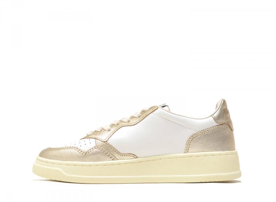 Autry Medalist Low WB16 Leather White / Platinum - Autry