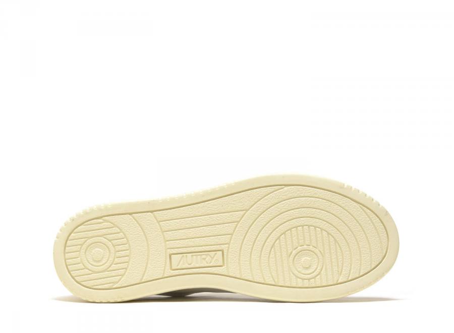 Autry Medalist Low WB16 Leather White / Platinum - Autry