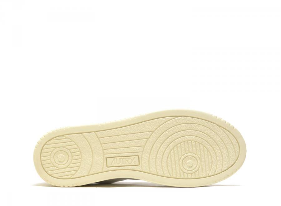 Autry Medalist Low WB18 Leather White / Silver - Autry