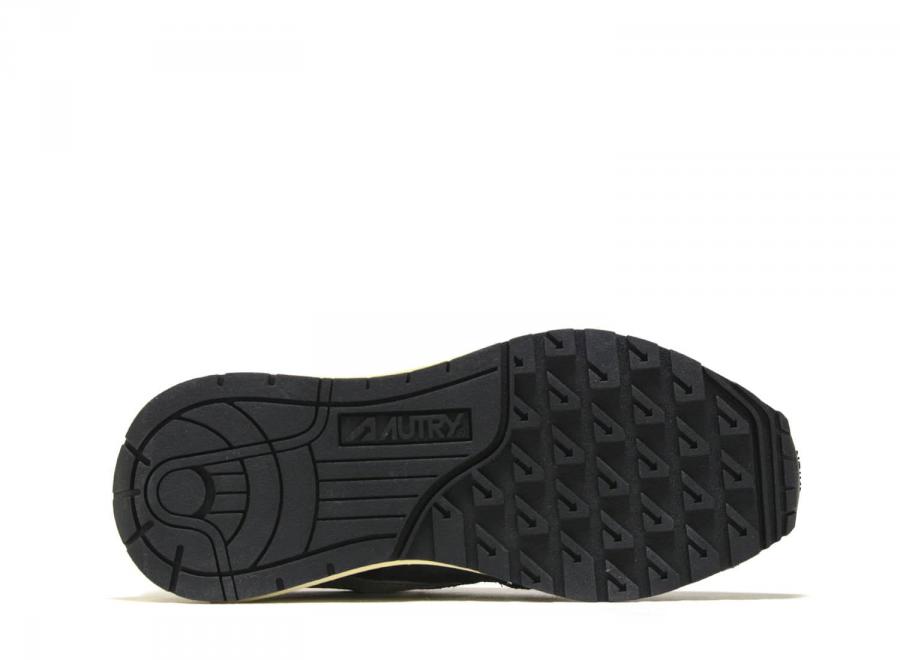 Autry Reelwind Low MU03 Suede / Nylon / Black / Silver - Autry