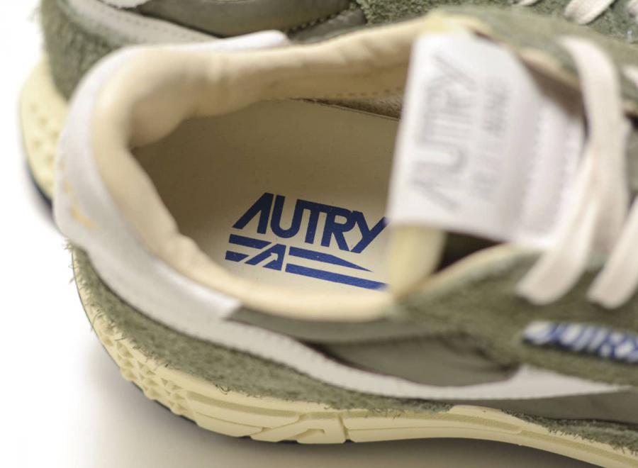 Autry Reelwind Low NC37 Nylon / Crack White / Sage - Autry