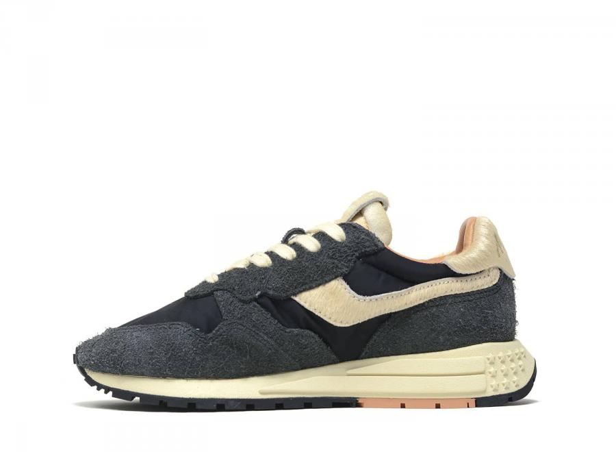 Autry Reelwind Low UP04 Suede / Nylon Pony Peat - Autry