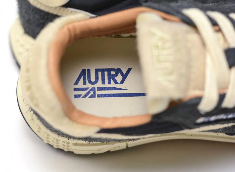 Autry Reelwind Low UP04 Suede / Nylon Pony Peat - Autry