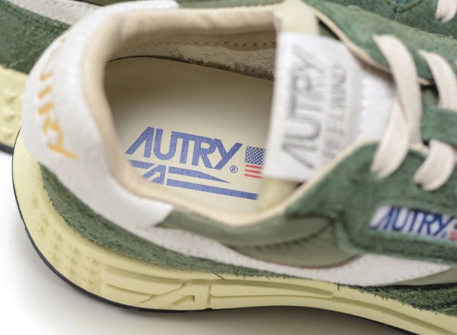 Autry Reelwind NC16 Nylon / Crack White / Military - Autry