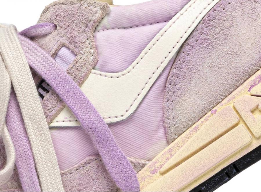 Autry Reelwind Super Vintage Low YS06 Suede / Nylon White / Lilac - Autry