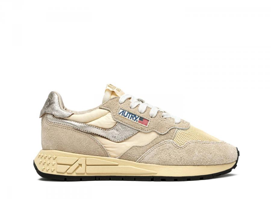 Autry Reelwind UT24 Suede Ecru / Platine - Autry