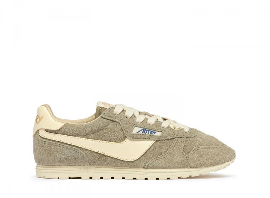 Autry Windspin Low UB31 Suede / Leather Gray Green / Rutabaga - Autry