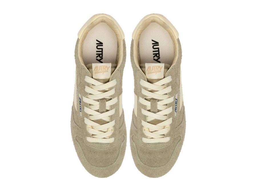 Autry Windspin Low UB31 Suede / Leather Gray Green / Rutabaga - Autry