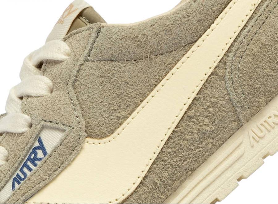 Autry Windspin Low UB31 Suede / Leather Gray Green / Rutabaga - Autry
