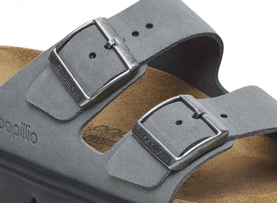 Birkenstock Arizona Chunky LEVE Basalt Gray / Black 1029150 - Birkenstock