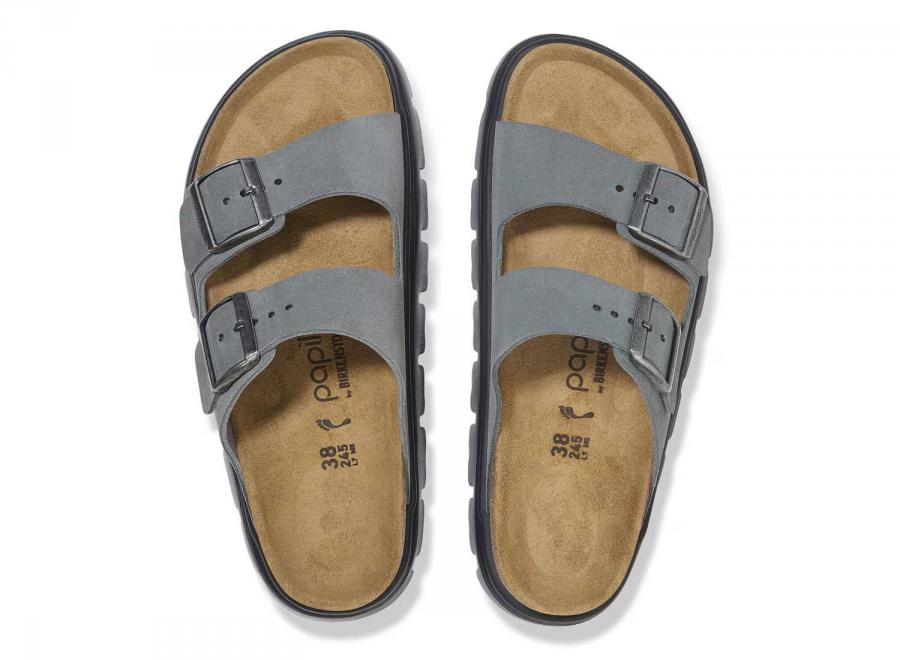Birkenstock Arizona Chunky LEVE Basalt Gray / Black 1029150 - Birkenstock