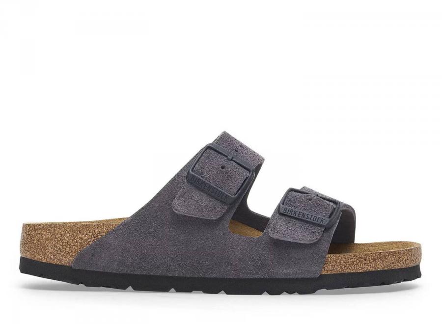 Birkenstock Arizona LEVE Velvet Grey 1028592 - Birkenstock