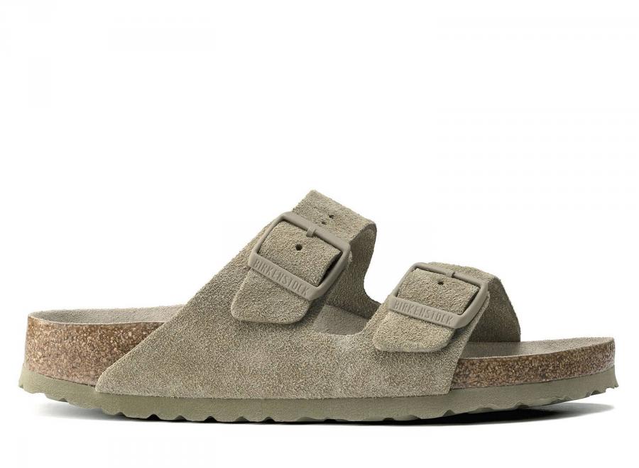 Birkenstock Arizona SFB VL Faded Khaki 1019088 - Birkenstock