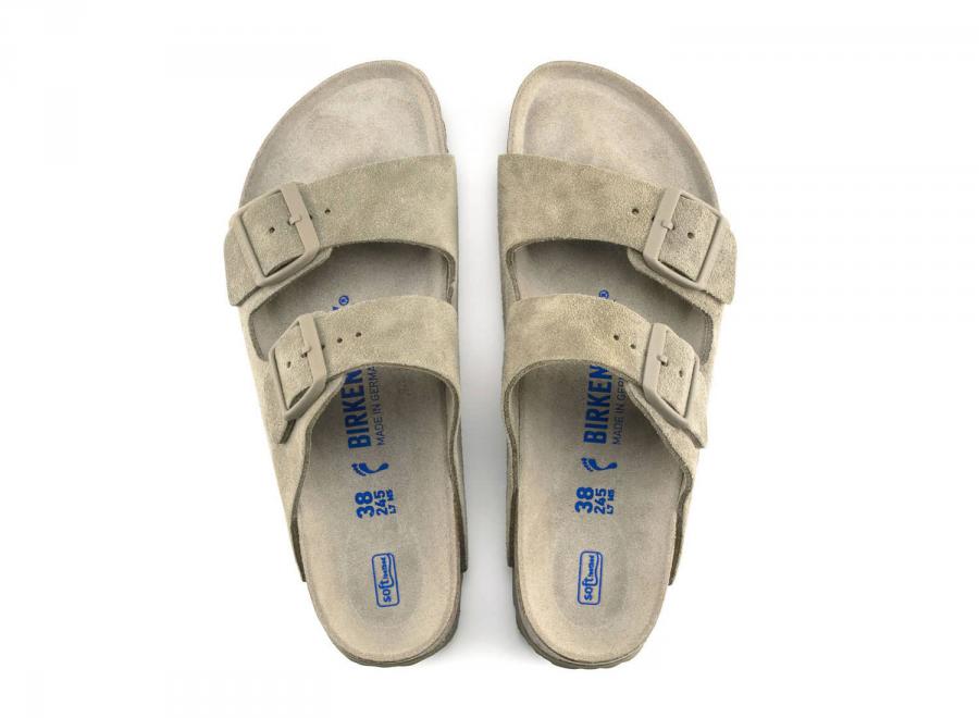 Birkenstock Arizona SFB VL Faded Khaki 1019088 - Birkenstock