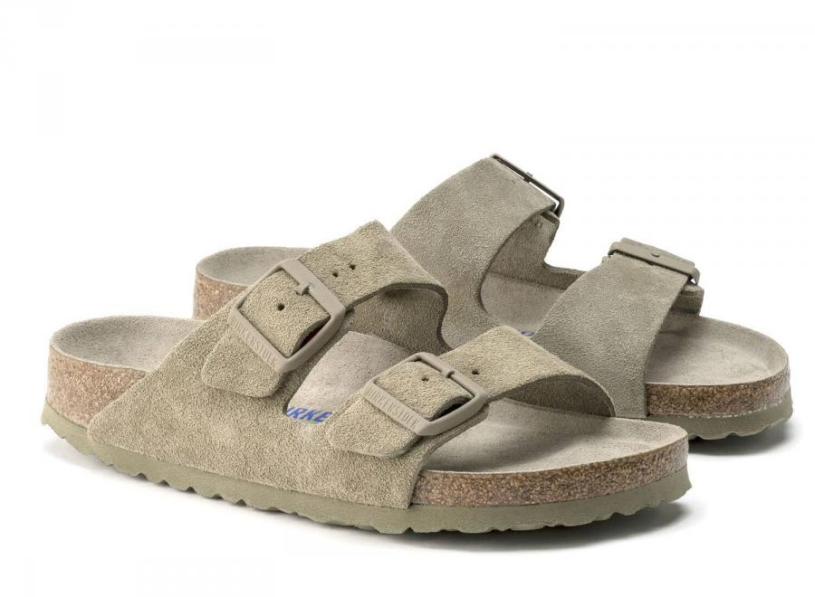 Birkenstock Arizona SFB VL Faded Khaki 1019088 - Birkenstock