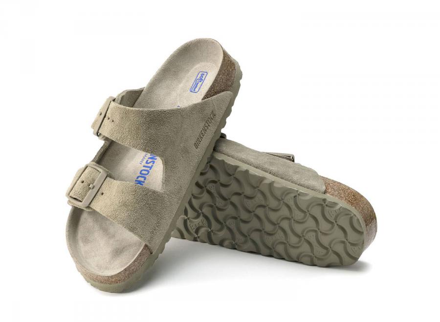 Birkenstock Arizona SFB VL Faded Khaki 1019088 - Birkenstock