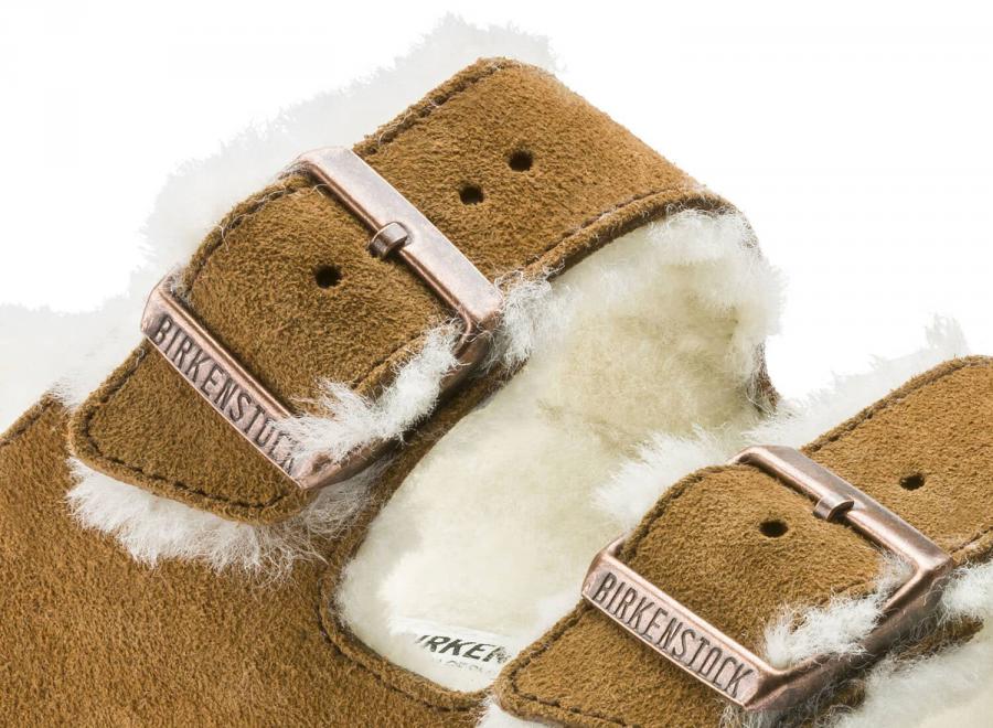 Birkenstock Arizona VL Shearling Mink 1001135 - Birkenstock