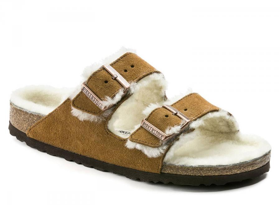 Birkenstock Arizona VL Shearling Mink 1001135 - Birkenstock