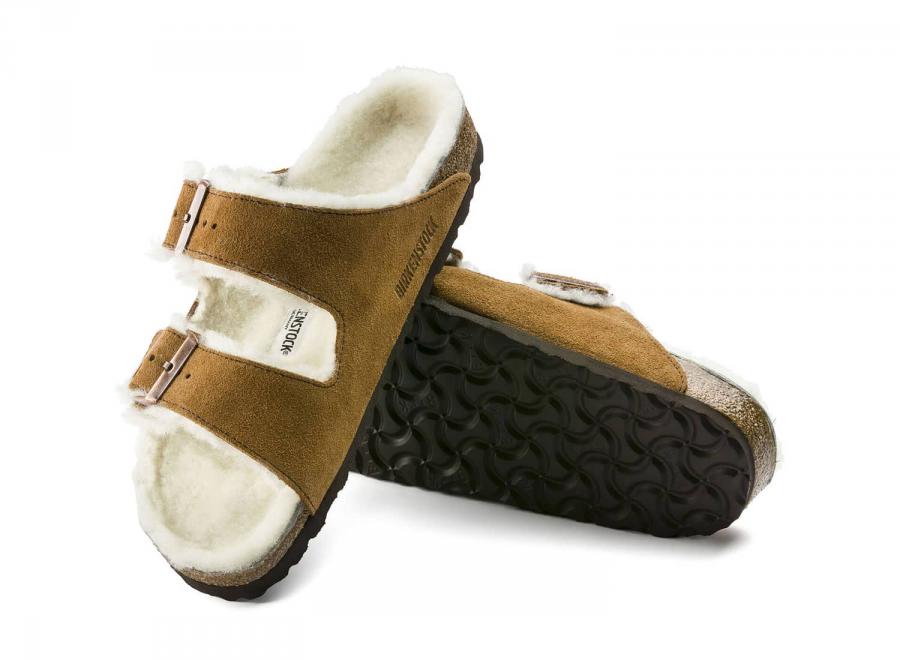 Birkenstock Arizona VL Shearling Mink 1001135 - Birkenstock