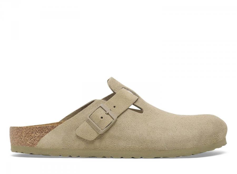 Birkenstock Boston LEVE Faded Khaki 1025844 - Birkenstock