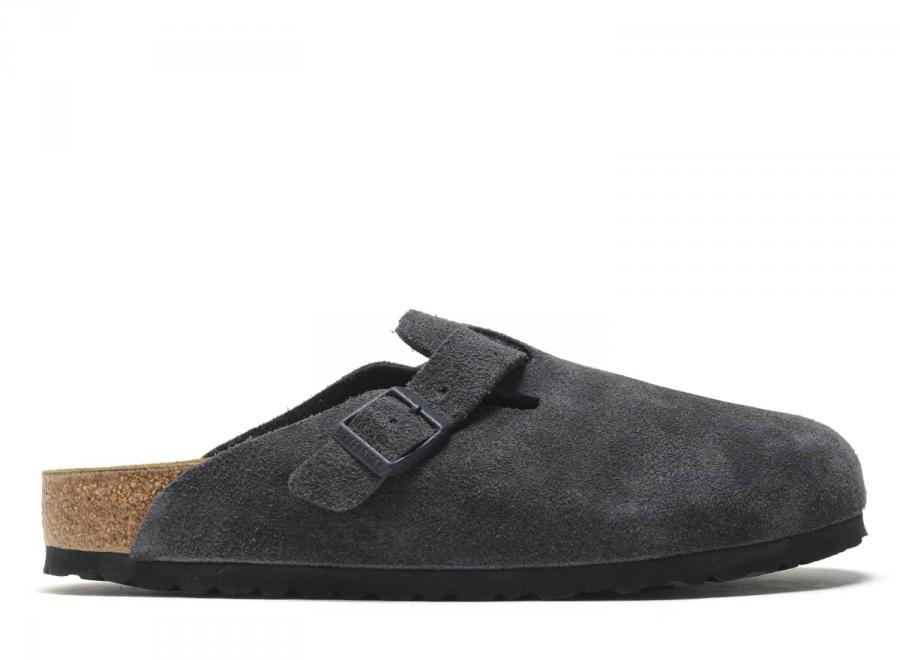 Birkenstock Boston LEVE Velvet Grey 1028602 / 1028552 - Birkenstock