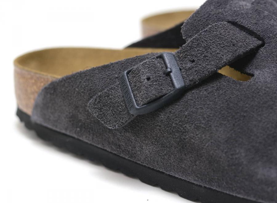 Birkenstock Boston LEVE Velvet Grey 1028602 / 1028552 - Birkenstock