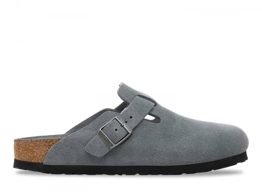 Birkenstock Boston SFB LEVE Basalt Gray Tonal FB 1030874 - Birkenstock