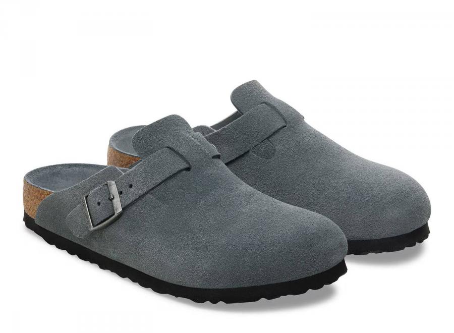 Birkenstock Boston SFB LEVE Basalt Gray Tonal FB 1030874 - Birkenstock