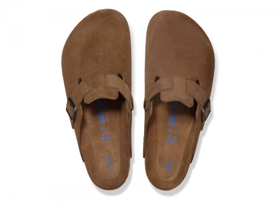 Birkenstock Boston SFB LEVE Dark Tea Tonal FB 1030814 - Birkenstock