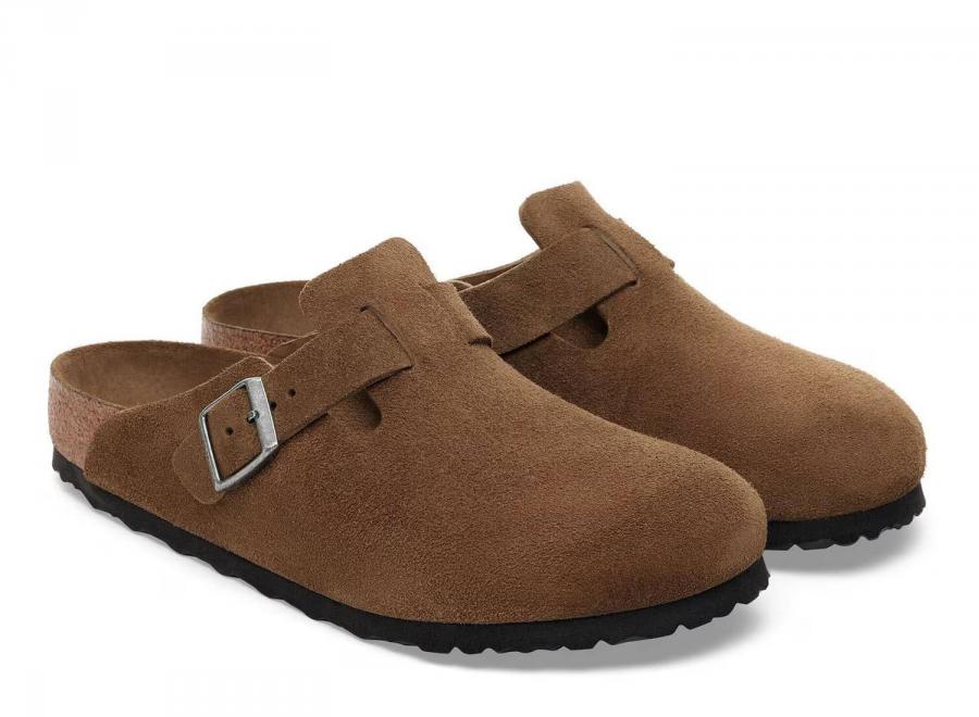 Birkenstock Boston SFB LEVE Dark Tea Tonal FB 1030814 - Birkenstock